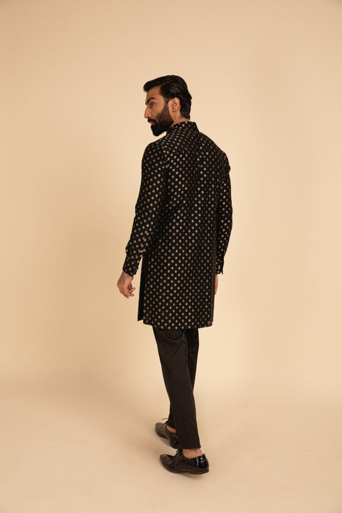 Banarasi Nehru Jacket Set